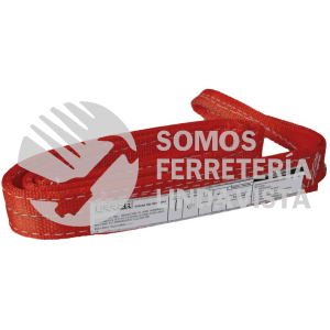 EP445 ESLINGA DE POLIESTER REFORZADA TIPO OJO-OJO 4" X 5 M, 4 CAPAS URREA