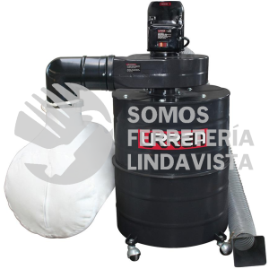 RP801 COLECTOR DE POLVO 4" 3/4 HP 220 V / 440 V, 3450 RPM 2 FASES URREA