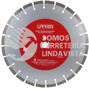 DDIS20 DISCO DE DIAMANTE SEGMENTADO, 20" URREA