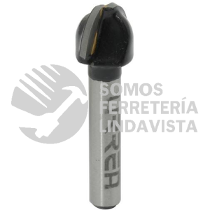 BR1405 BROCA PARA ROUTER DE ACERO DE MEDIA CAÑA 3/8" ZANCO DE 1/4" URREA