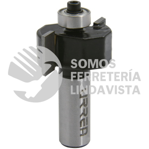 BR1207 BROCA PARA ROUTER DE ACERO REBAJADORA CON BALERO 1-1/4" ZANCO DE 1/2" URREA