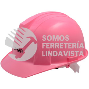 USH02P CASCO DE SEGURIDAD CON AJUSTE DE INTERVALOS, COLOR ROSA URREA
