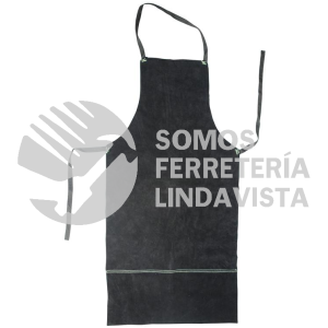 USS1 MANDIL DE CARNAZA PARA SOLDAR COLOR NEGRO, 1 M URREA