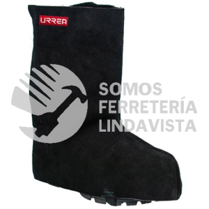 USS2 POLAINAS DE CARNAZA PARA SOLDAR COLOR NEGRO, 30 CM URREA
