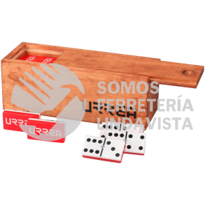 DOMU DOMINO DE ACRILICO CON CAJA DE MADERA URREA