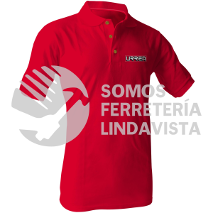 URRPORL PLAYERA TIPO POLO PARA CABALLERO COLOR ROJO TALLA G URREA