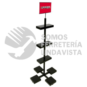 DB1401E EXHIBIDOR DE PISO PARA GATOS BOTELLA 73.5 X 73.5 X 175 CM URREA