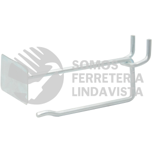 124128 GANCHO PARA PERFOCEL CON PRECIADOR METALICO, 4" SURTEK