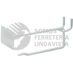 124129 GANCHO PARA PERFOCEL CON PRECIADOR METALICO, 6" SURTEK