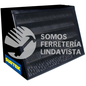 126043 EXHIBIDOR CON BROCAS DE ACERO DE ALTA VELOCIDAD, 701 PIEZAS SURTEK