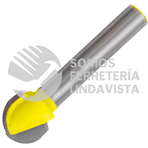 119258 BROCA PARA ROUTER DE ACERO DE MEDIA CAÑA 3/8" ZANCO DE 1/4" SURTEK