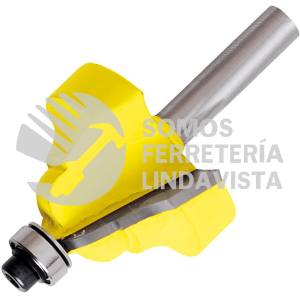 119276 BROCA PARA ROUTER DE ACERO ROMANA CON BALERO 1-3/8" ZANCO DE 1/4" SURTEK