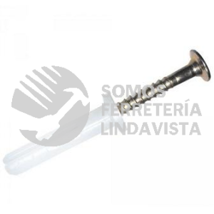 TAQ1/4GEN TAQUETE DE PLASTICO 1/4" NACIONAL
