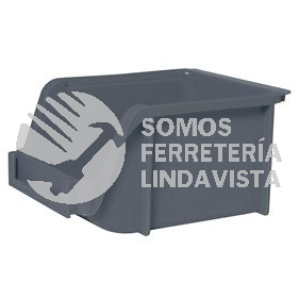 125208 GAVETA PLAST GRIS 5 5X4X3" SURTEK