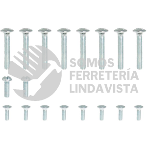 CSJT JUEGO DE TORNILLOS PARA CARRETILLA SURTEK