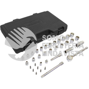JD3801 JUEGO COMBINADO DE 36 DADOS Y ACCESORIOS 3/8" SURTEK