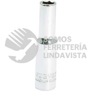 F4406HLM DADO LARGO METRICO CUADRO DE 1/4", 6 PUNTAS, 6 MM SURTEK