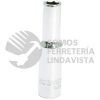 F4407HLM DADO LARGO METRICO CUADRO DE 1/4", 6 PUNTAS, 7 MM SURTEK