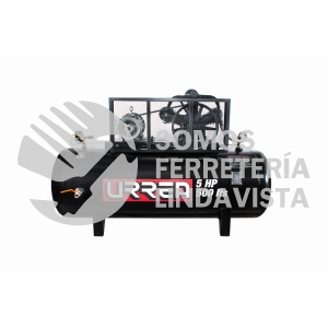 COMP9505 COMPRESOR DE AIRE ELECTRICO DE BANDA 500 LT 5 HP 220 V / 440 V URREA