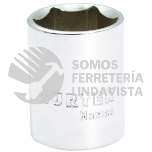 F5120H DADO EN PULGADAS CUADRO DE 3/8", 6 PUNTAS, 5/8" SURTEK