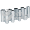S12M JUEGO DE 9 DADOS LARGOS METRICOS CUADRO DE 3/8", 6 PUNTAS, EN RIEL SURTEK