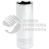 F5122HL DADO LARGO EN PULGADAS CUADRO DE 3/8", 6 PUNTAS, 11/16" SURTEK