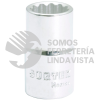 F5810 DADO EN PULGADAS CUADRO DE 1/2", 12 PUNTAS, 5/16" SURTEK