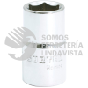 F5812H DADO EN PULGADAS CUADRO DE 1/2", 6 PUNTAS, 3/8" SURTEK