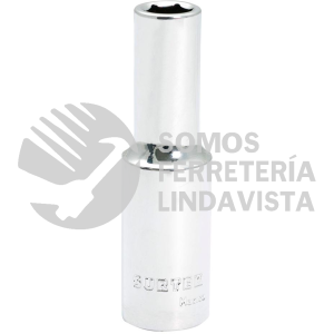 F5810HLM DADO LARGO METRICO CUADRO DE 1/2", 6 PUNTAS, 10 MM SURTEK
