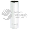 F5834HLM DADO LARGO METRICO CUADRO DE 1/2",6 PUNTAS, 34 MM SURTEK