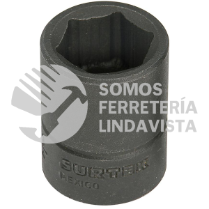 S7828H DADO DE IMPACTO EN PULGADAS CUADRO DE 1/2", 6 PUNTAS, 7/8" SURTEK