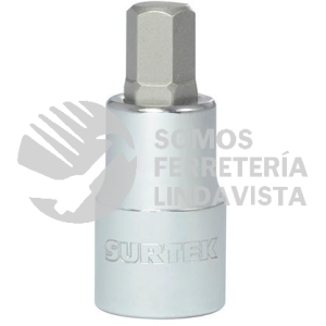 F58H14 DADO CON PUNTA HEXAGONAL EN PULGADAS CUADRO DE 1/2", 7/16" SURTEK