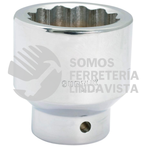 F5938 DADO EN PULGADAS CUADRO DE 3/4", 12 PUNTAS, 1-3/16" SURTEK