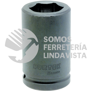 S7915HL DADO DE IMPACTO LARGO EN PULGADAS CUADRO DE 3/4", 6 PUNTAS, 15/16" SURTEK