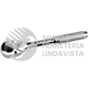 F5851 MATRACA TRIPLE PARA DADOS CUADRO DE 1/4", 3/8", Y 1/2", CABEZA TIPO PERA, MANGO MOLETEADO SURTEK