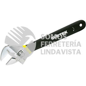 506P LLAVE AJUSTABLE CROMADA CON MANGO GRIP DE PLASTISOL 6" SURTEK