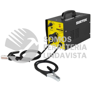 SOL4160 SOLDADORA DE TRANSFORMADOR POR ARCO PARA ELECTRODOS 110 V 50-130 A SURTEK