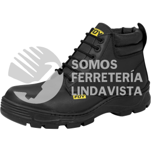 144532 BOTAS DE SEGURIDAD COLLARIN DOBLE CON CASQUILLO DE ACERO #24 CM FOY