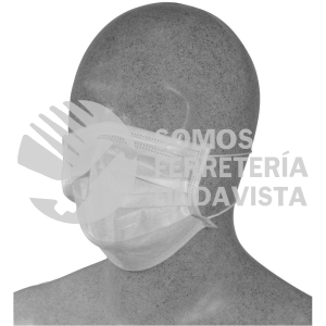 137288 CUBRE BOCA DESECHABLE BLANCA CAJA CON 50 PIEZAS SURTEK