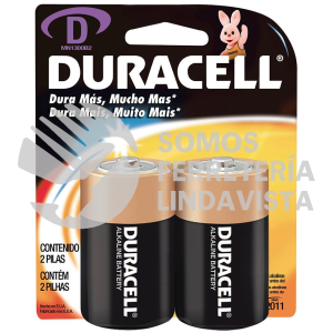 MN1300 PILA ALCALINA D CON 2 PIEZAS DURACELL