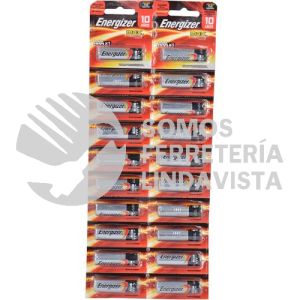 E92BP1X20 TIRA CON 20 PIEZAS PILA ALCALINA AAA SURTEK