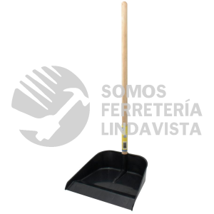 LIM02 RECOGEDOR CON BASTON DE MADERA FOY
