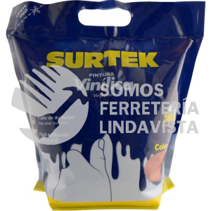 SPB2334 PINTURA VINILICA SALMON EN BOLSA 3 7LT SURTEK