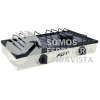 144713 ESTUFA DE GAS 2 QUEMADORES DE ACERO INOXIDABLE COLOR BLANCO FOY