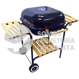127116 ASADOR CON RUEDAS, 106 X 64 X 84 CM, PARRILLA DE 51 X 51 CM SURTEK