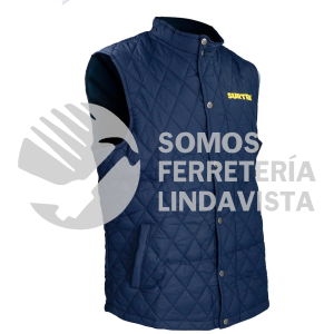 CHA105M CHALECO CAPITONADO COLOR AZUL TALLA M SURTEK