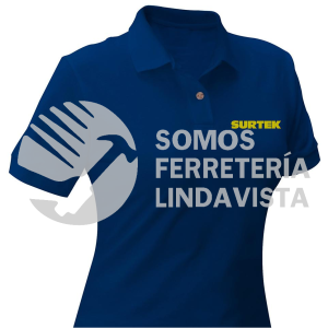 SPODZC PLAYERA TIPO POLO PARA DAMA COLOR AZUL TALLA CH SURTEK