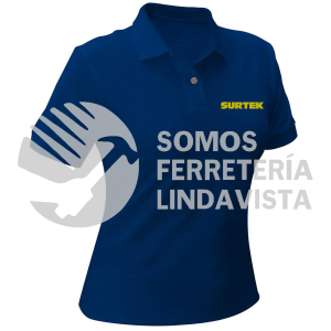 SPODZM PLAYERA TIPO POLO PARA DAMA COLOR AZUL TALLA M SURTEK