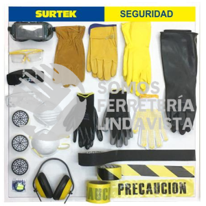 TSEGU2 TABLA EXHIBIDORA DE HERRAMIENTA PARA EQUIPO DE SEGURIDAD 80 X 80 CM, 2 PIEZAS SURTEK
