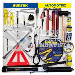 TAUT1 TABLA EXHIBIDORA DE HERRAMIENTA AUTOMOTRIZ 80 X 80 CM SURTEK